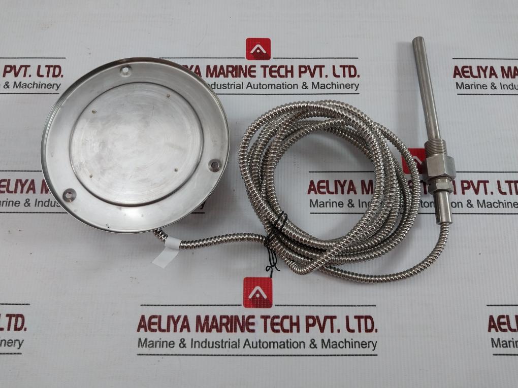 3-Meter Remote-Reading Capillary Temperature Gauge -50 To 50 C By Celcius