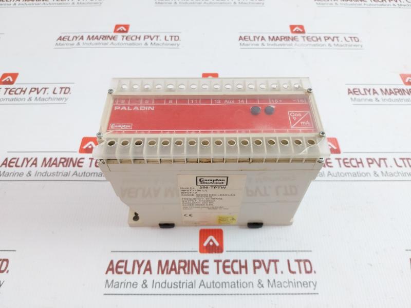 3-Phase Angle Transducer 256-Tptww-Qahh-C6-D2-Bd Crompton 24vdc