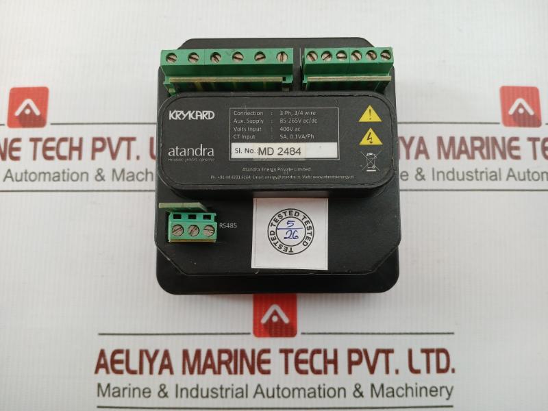 3-Phase Multifunction Energy Power Meter Digi Pe 400vac Krykard