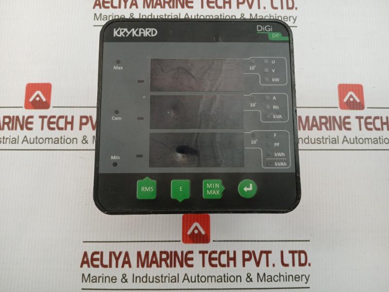 3-Phase Multifunction Energy Power Meter Digi Pe 400vac Krykard