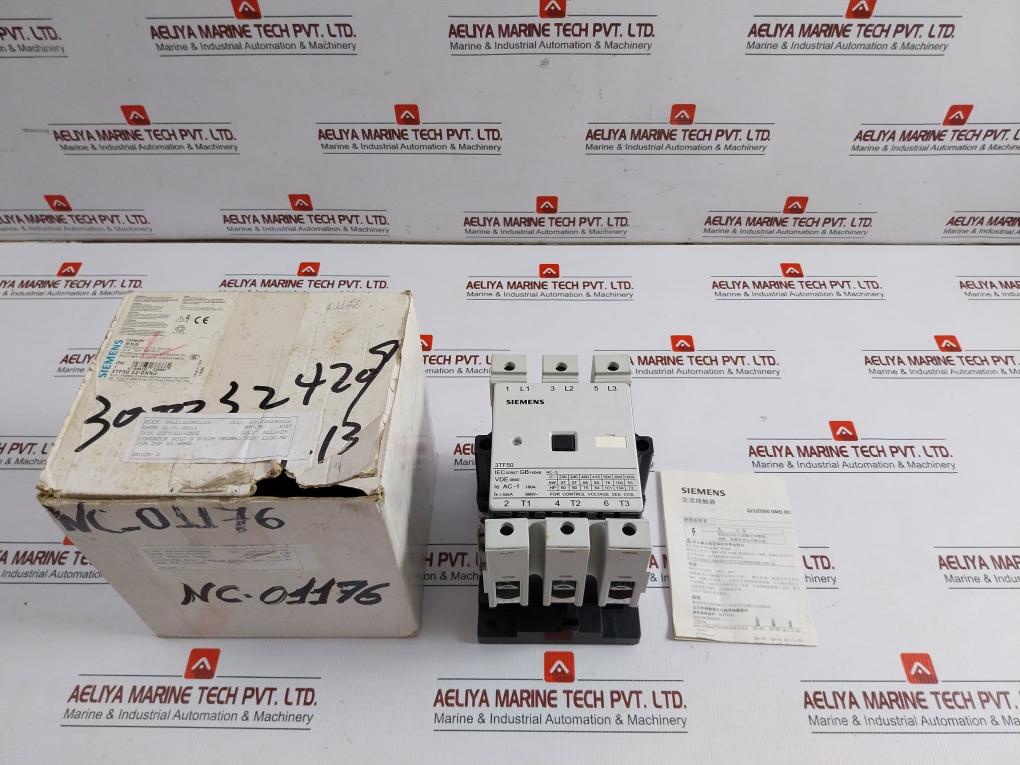 3-Pole-Power-Contactor-3tf50-22-0xn2-By-Siemens-3ty7561-1aa00-Ac220v-50-60hz-1