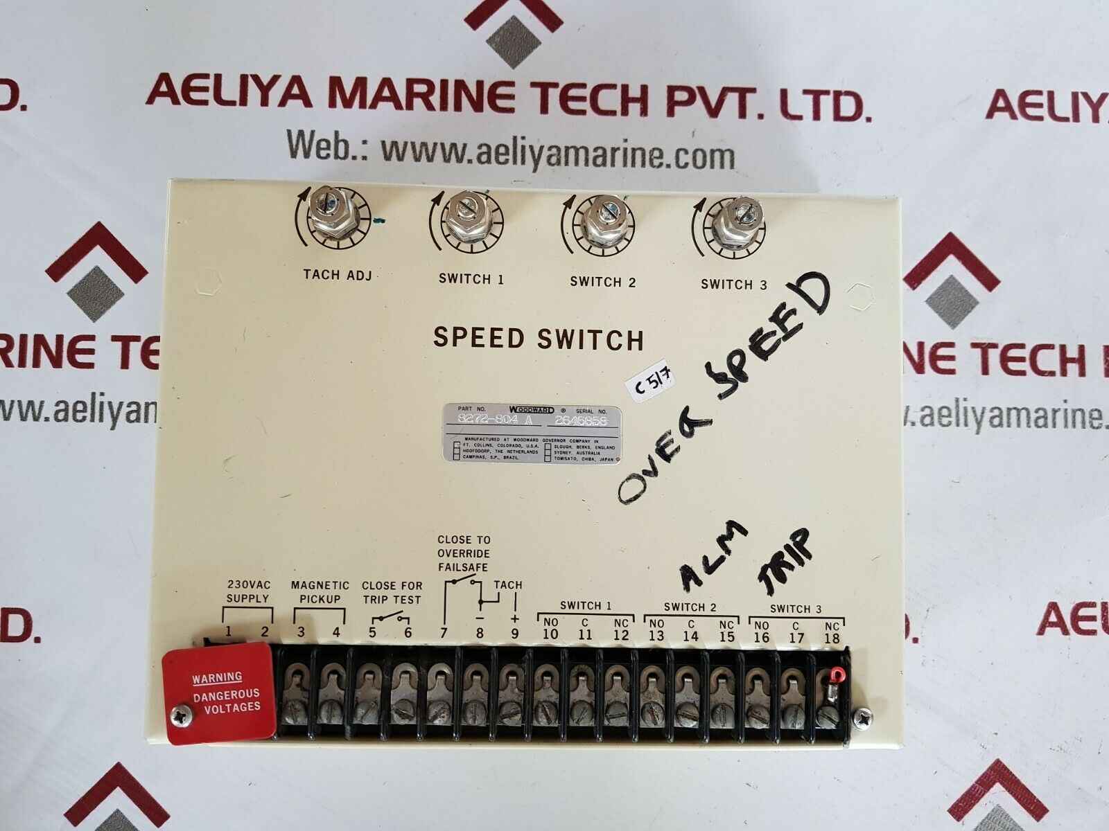 WOODWARD 8272-804 a Speed Switch