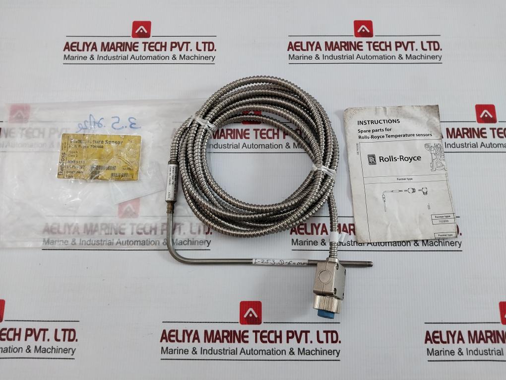 3.5 Meter Temperature Sensor -50c To 800c Danfoss Mbt 5111-0101-0250-111