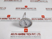 30-130°F Dial Thermometer 1-Degree Subdivision 6-Mm Diameter Brand In Weksler