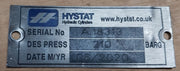 Tsc Hydraulic Excavator Attachment Set 210 Barg Part No - 30311538