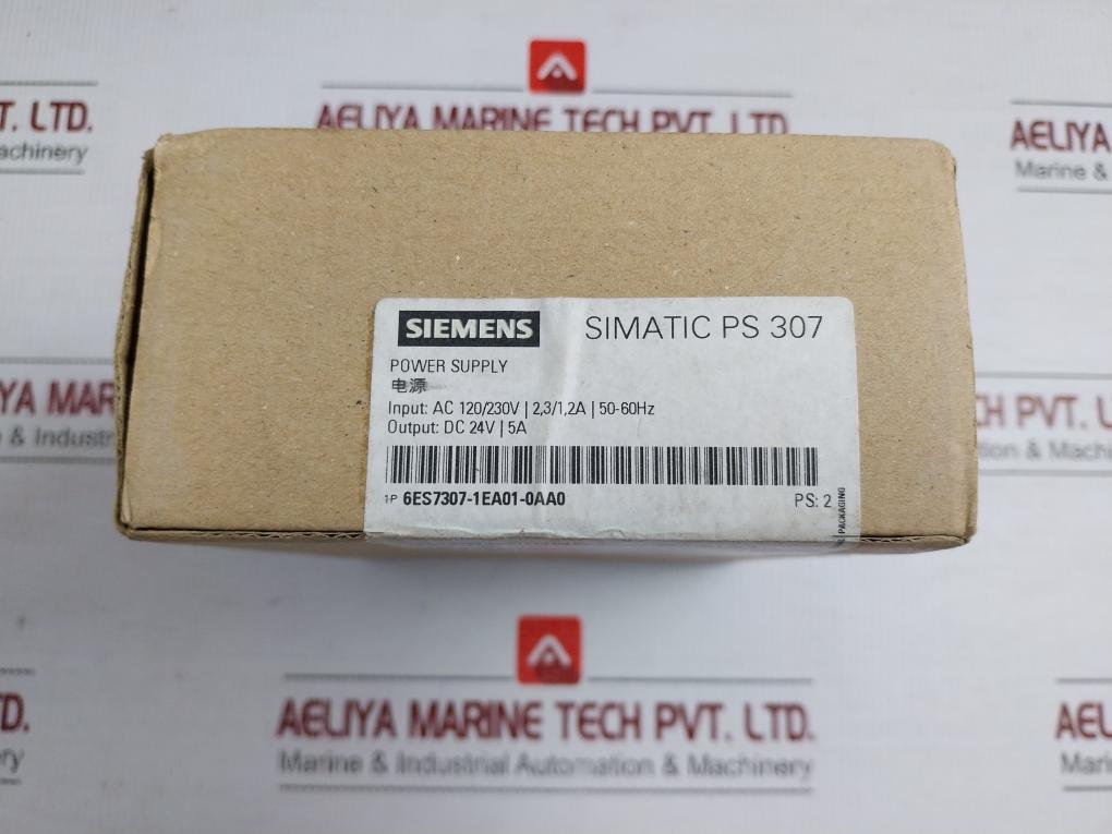 307-1ea01-0aa0 Regulated Power Supply 50/60hz By Siemens