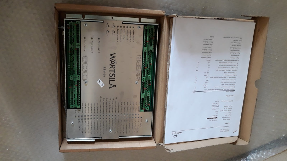 Wartsila esm-20 engine protection module – Aeliya Marine