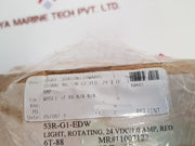 Edwards 53R-g1 Adapabeacon Rotating Light Red