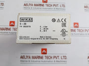 36529778 Pressure Transmitter Power Supply By Wika - 8-35 V Max. 25 Ma