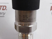 36529778 Pressure Transmitter Power Supply By Wika - 8-35 V Max. 25 Ma