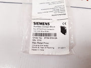 Lot of 4X Siemens 3tx4010-2a auxiliary contact block