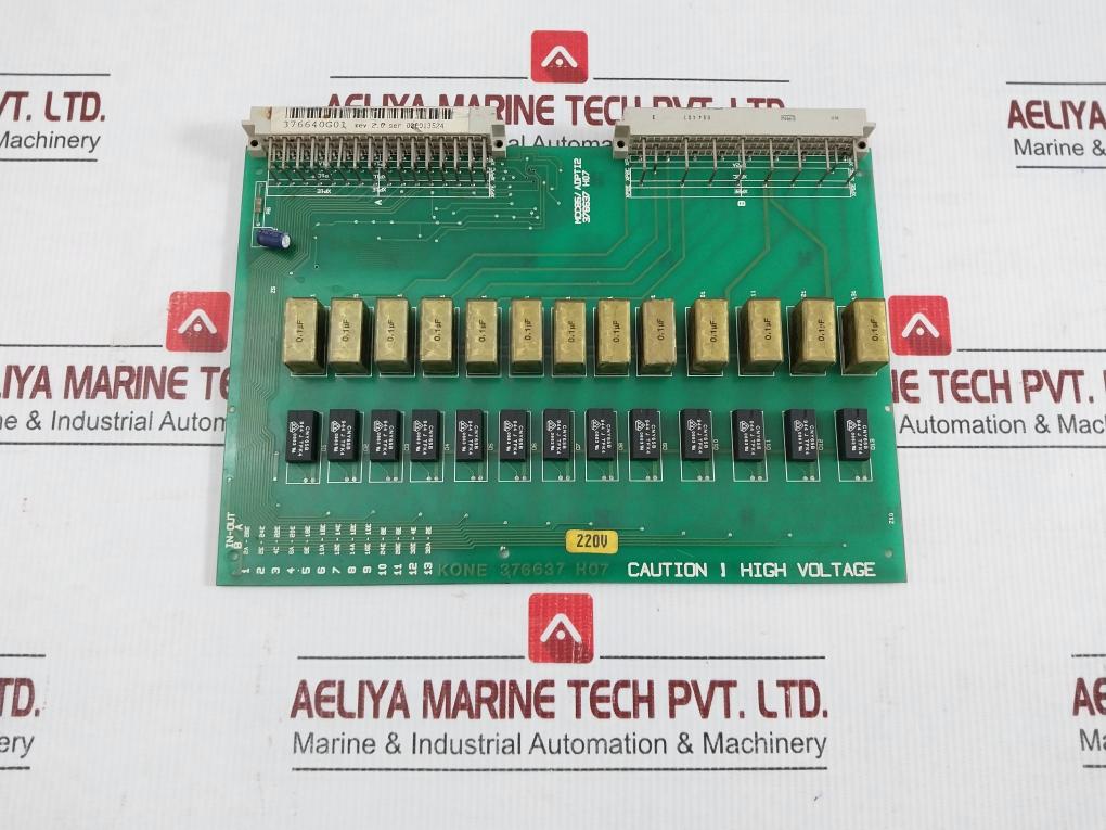 376637-h07-Mcc85-Adpti2-Elevator-Opto-isolator-Circuit-Board-Rev-2-0-220V-Kone-208879-1