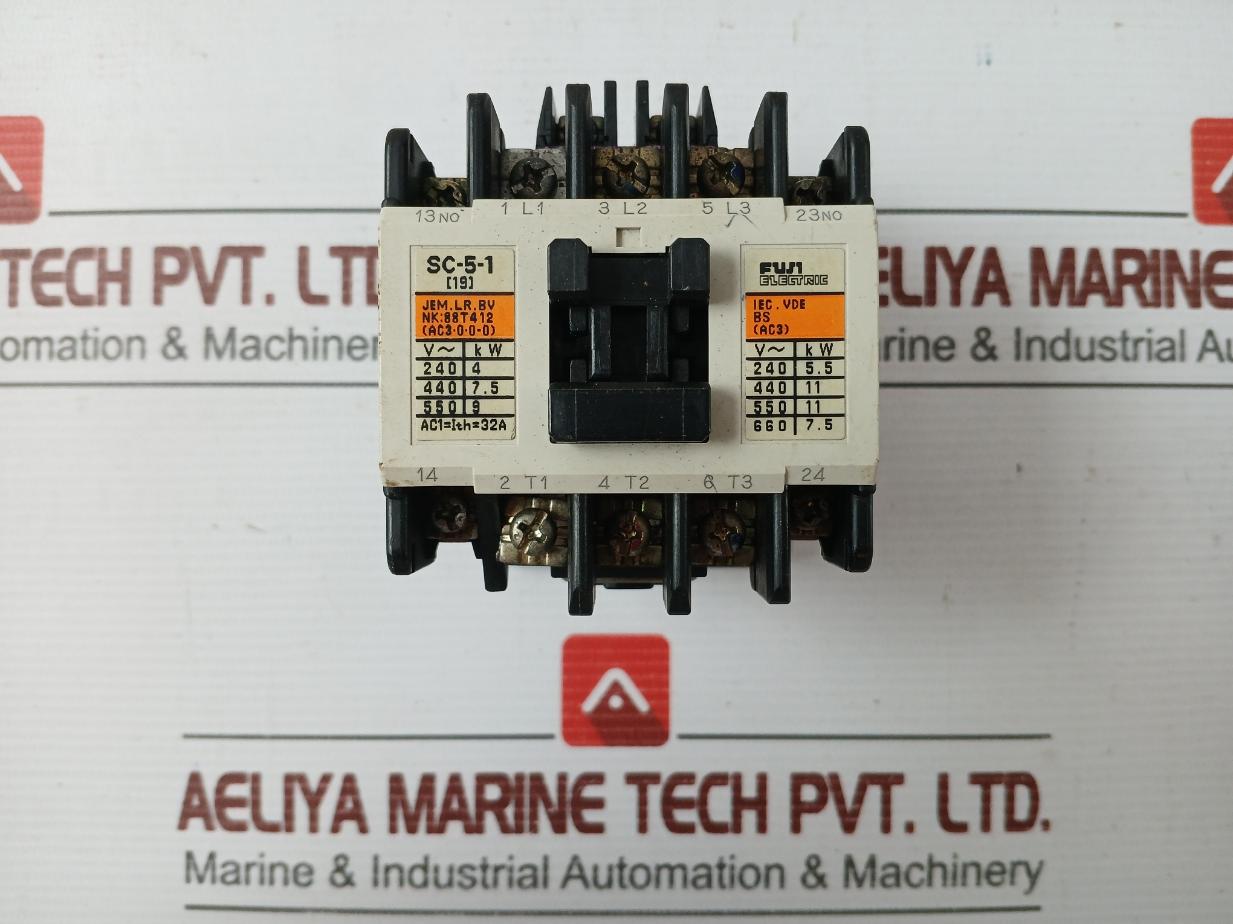 380–400V(50Hz) Standard Electromagnetic Contactor Sc-5-1 Fuji Electrical