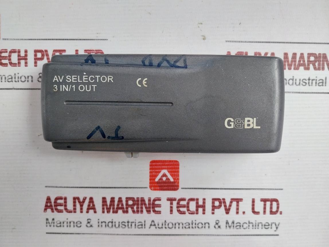 3 In/1 Out Av Selector Brand In G&Bl - 140 Gm