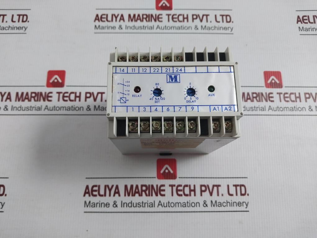 3 Phase Current Over Trip Relay 5a 230v 50/60hz By Multitek M200-A3o
