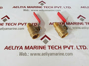 Honeywell pn16 brass ball valve 