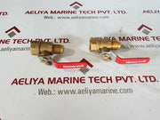 Honeywell pn16 brass ball valve 