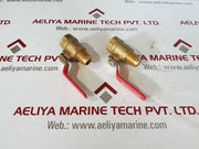 Honeywell pn16 brass ball valve 