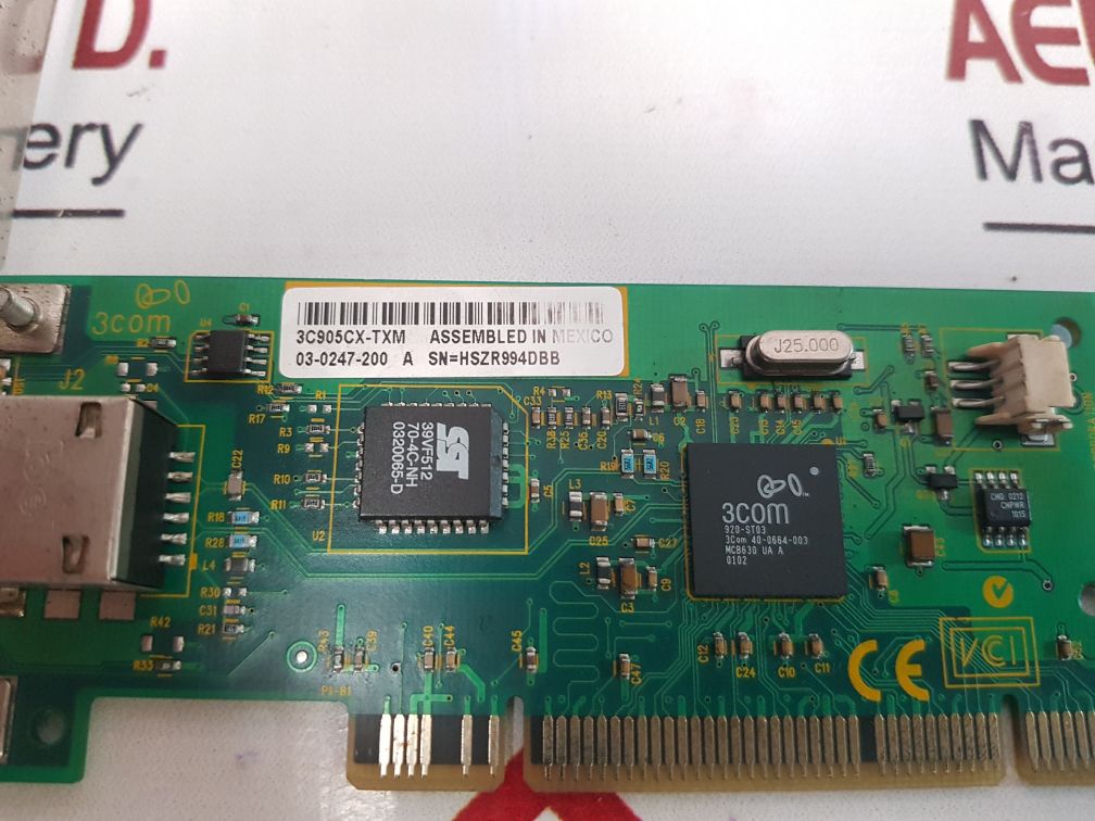 3Com 3C905Cx-txm Ethernet Pci Adapter