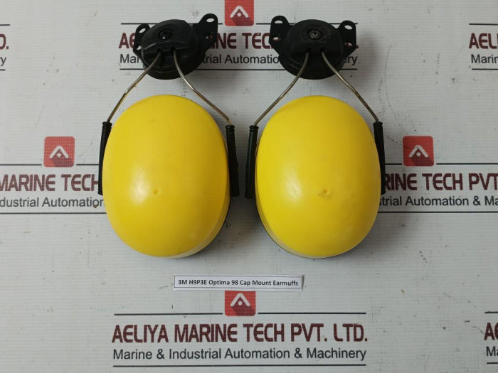 3M H9P3E Peltor Optime 98 Cap Mount Earmuffs
