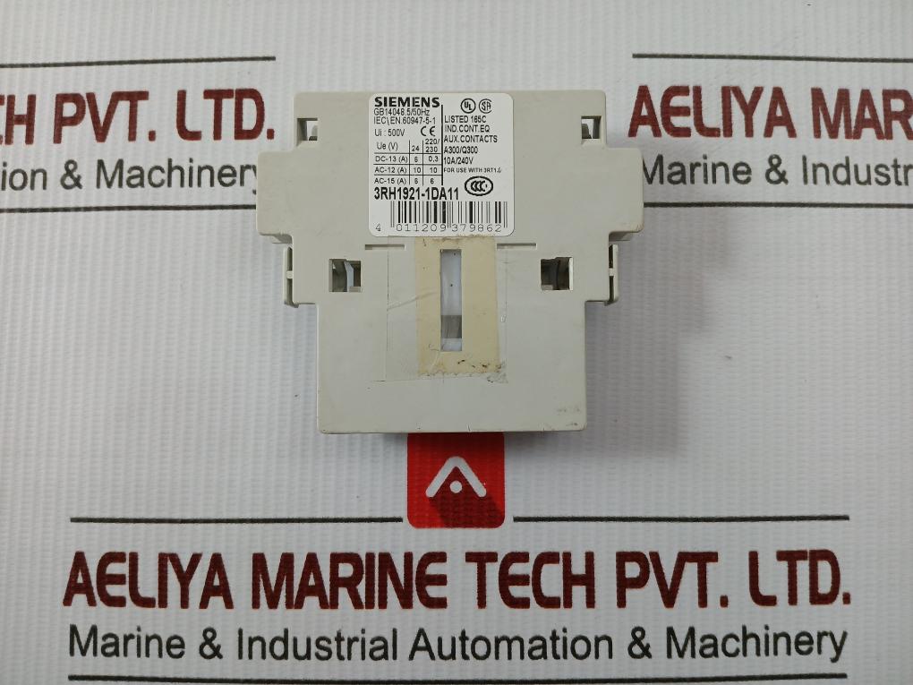 3rh1921-1da11 Auxiliary Contact Block By Siemens