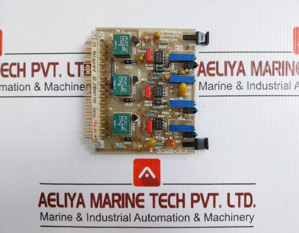 3v72h115 Wartsila C3 Relay Card Rev 2