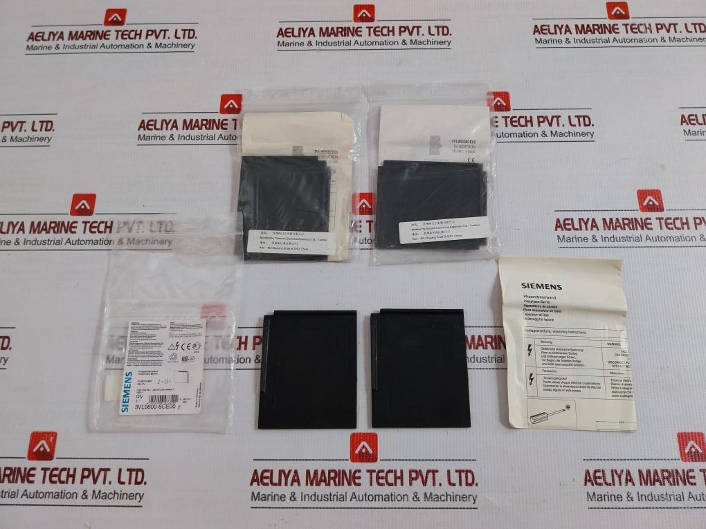 3vl9600-8ce00 Interphase Barrier Set By Siemens 80.50 Mm - (H) 96.00 Mm - (W)