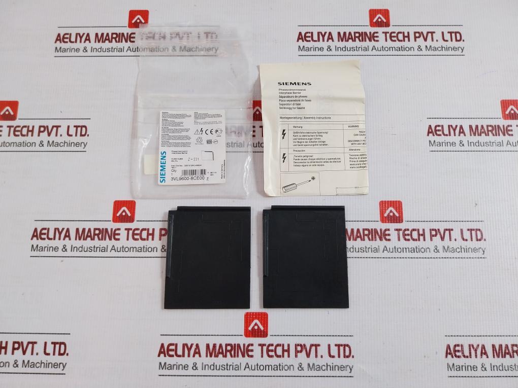 3vl9600-8ce00 Interphase Barrier Set By Siemens 80.50 Mm - (H) 96.00 Mm - (W)