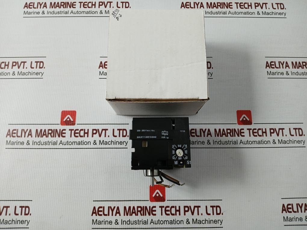 3wl9111-0ae13-0aa0 Under Voltage Release Circuit Breaker Accessory Brand Siemens