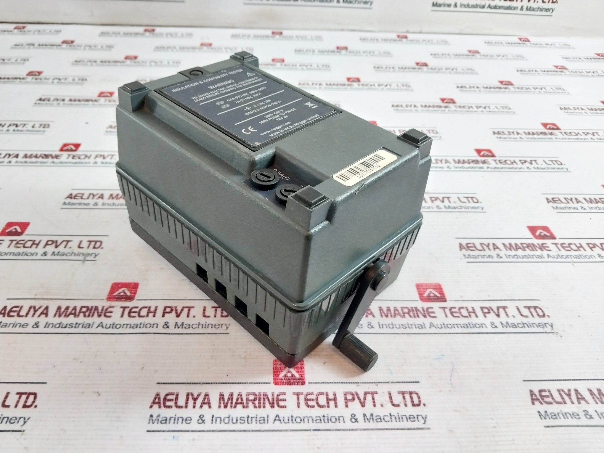 Megger Mj159 Hand-cranked Insulation Tester