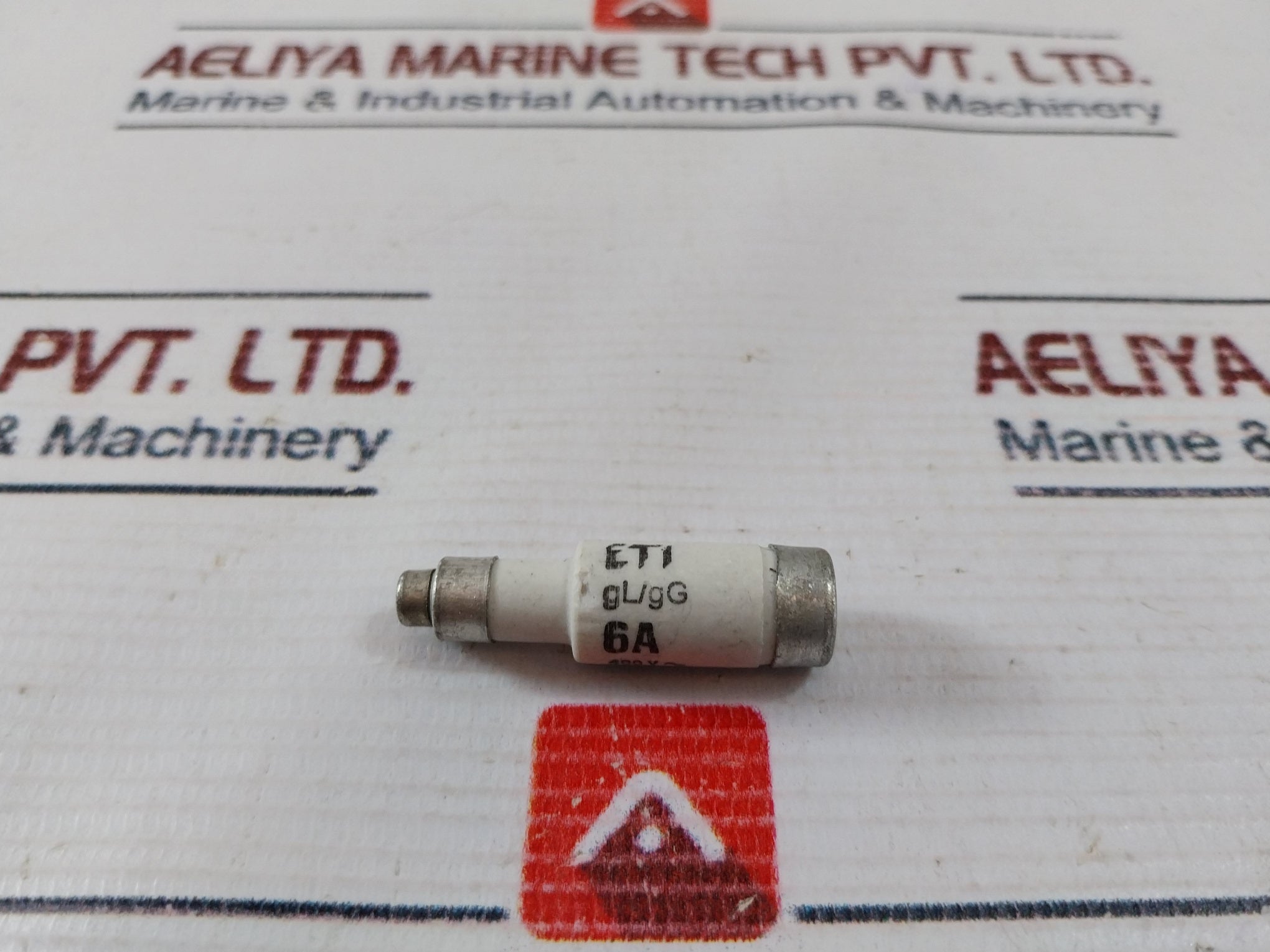 Lot of 10X ETI 6A GL/GG 400V AC / 250V DC Fuses