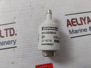 Lot Of 5X Ferraz Shawmut DIIGG50V2 Fuse Link 2A 500V