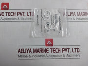 Lot of 4X WATERS WAT076152 Critical Clean O-ring, 2-016, Ptfe 735001035
