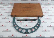 400-500 X 0.01 Mm Outside Micrometer With Adjustable Anvil Set 0.01Mm 475Mm