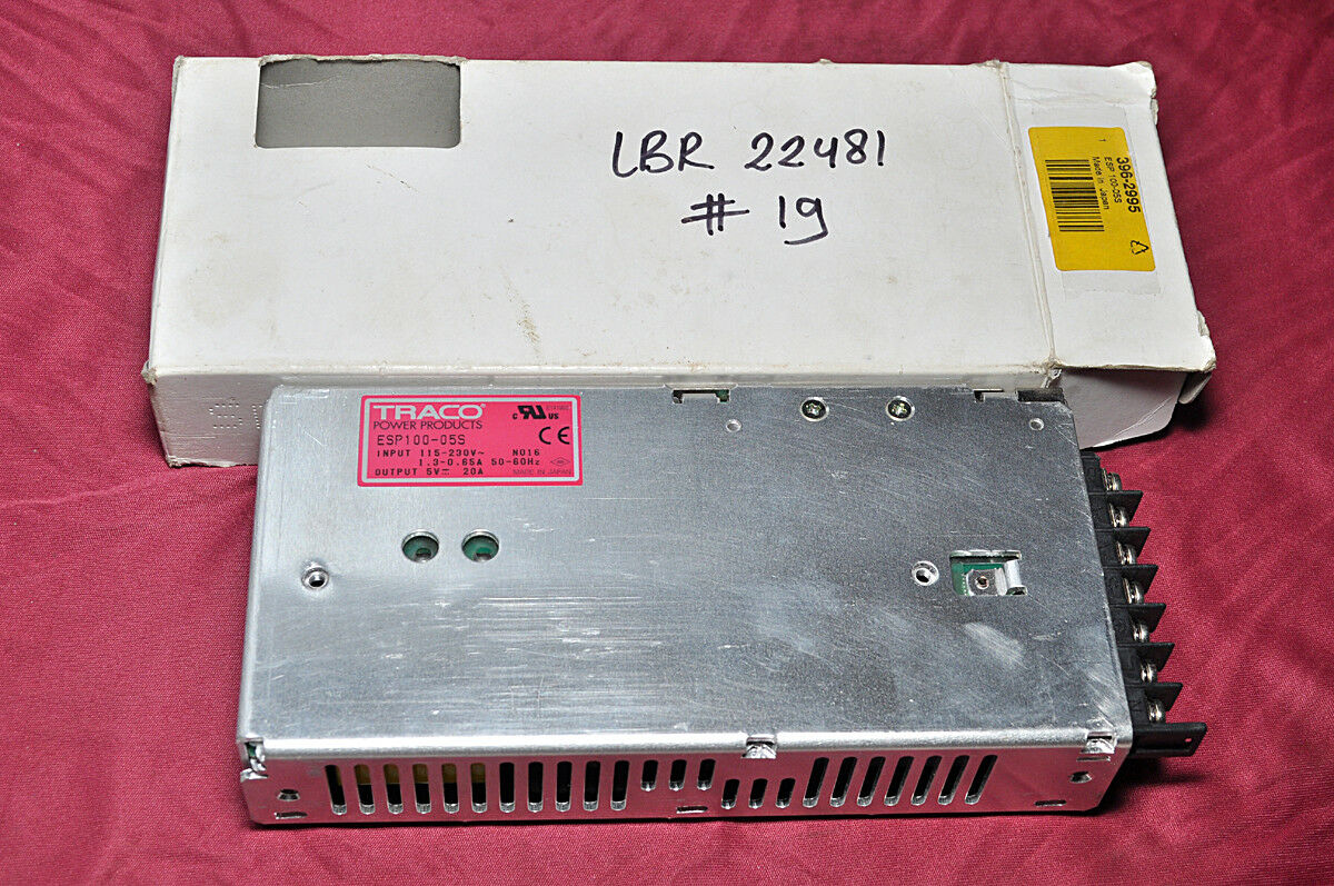 Traco Esp100-05S Power Supply 115-230V~ 50-60Hz