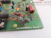 40302008201 Pcb Card Rev.0 Used
