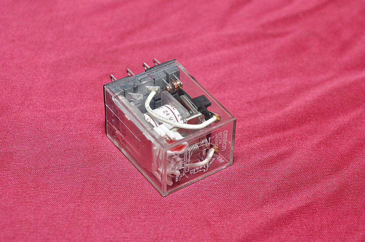 Lot Of 3X Omron My2N 2Pole Contactor Relay 24Vdc