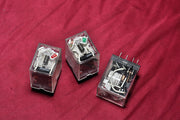 Lot Of 3X Omron My2N 2Pole Contactor Relay 24Vdc