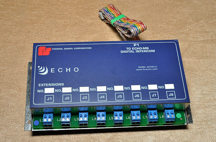 Federal Echo-lc Digital Intercom Circuit Board P1 To Echo-mb 9022179