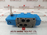 419368/6 Rexroth H-4 Wmm 16 J50/J With Hand Lever Actuation Directional Valve