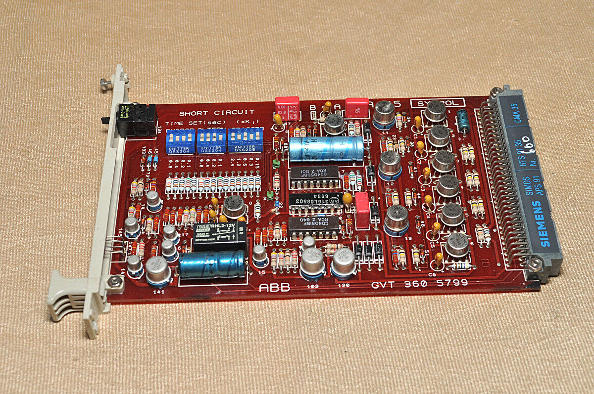 Abb Cma 35 Gvt 360 5799 Siemens Simos 6Fs 91 35 Pcb Card