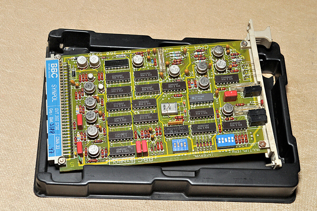 Bbc Synpol Cma 33 Gvt 360 5796 Pcb Card