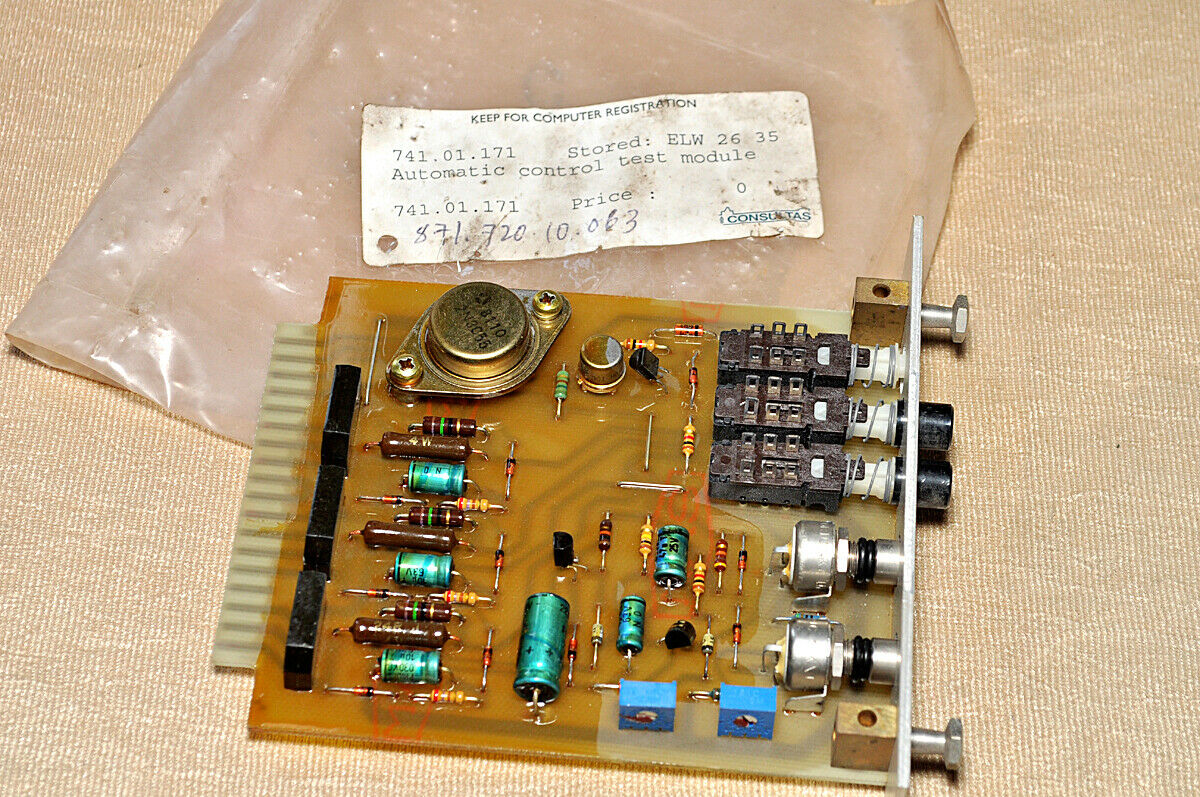 741.01.171 Automatic Control Test Module 7223-006.0000