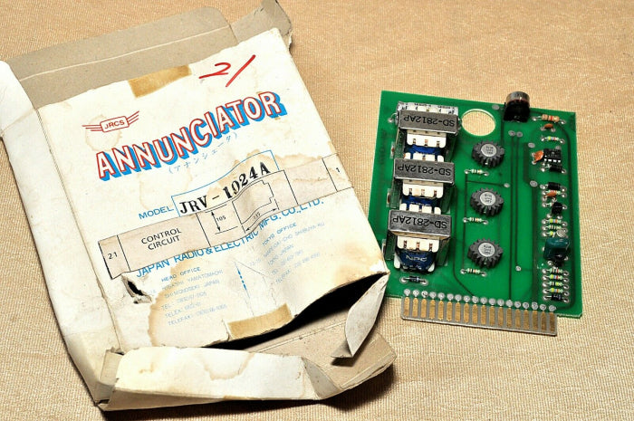 Jrcs Jrv-1024A Annunciator Control Circuit