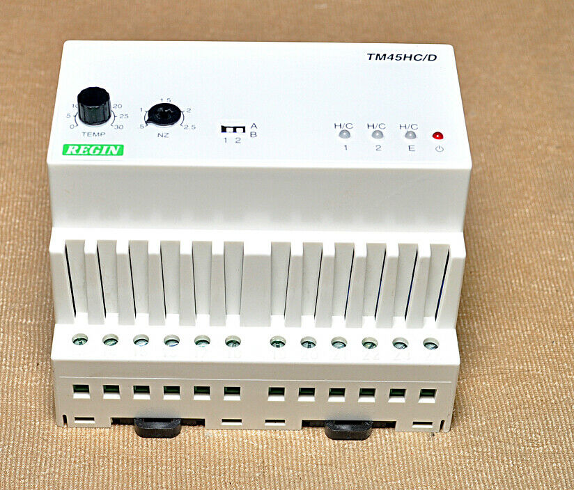 Regin Tm45Hc/D Step Thermostat 24V Ac Or 230V Ac