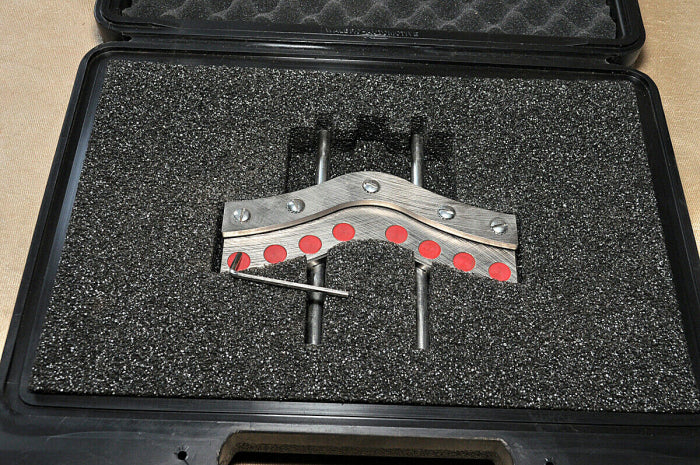 Pruftechnik ali 2.230 magnetic sliding bracket non-rotatable shaft ludeca