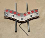 Pruftechnik ali 2.230 magnetic sliding bracket non-rotatable shaft ludeca