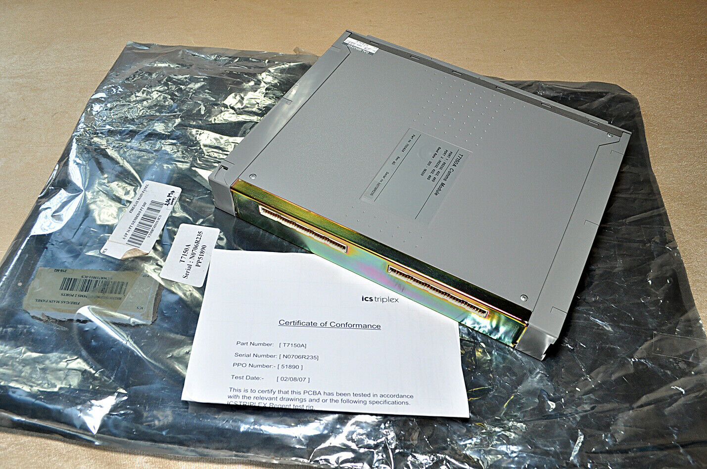 Rockwell Ics Triplex T7150A Communication Module 700424