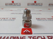 4571 14S Stainless Steel Straight Compression Fitting With Male Thread