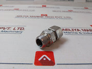 4571 14S Stainless Steel Straight Compression Fitting With Male Thread